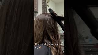 Root Melt video is now up 🫶🏼 #balayage #balayagehighlights #rootmelt