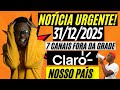 COMUNICADO! 7 CANAIS LINEARES DA OPERADORA CLARO 31/12/2025 DEIXARÃO DE EXISTIR NO BRASIL