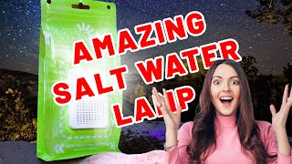 Emergency Salt Water Lamp | Demonstration