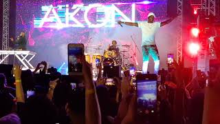 Akon Don't Matter (live) On Music Festival SP