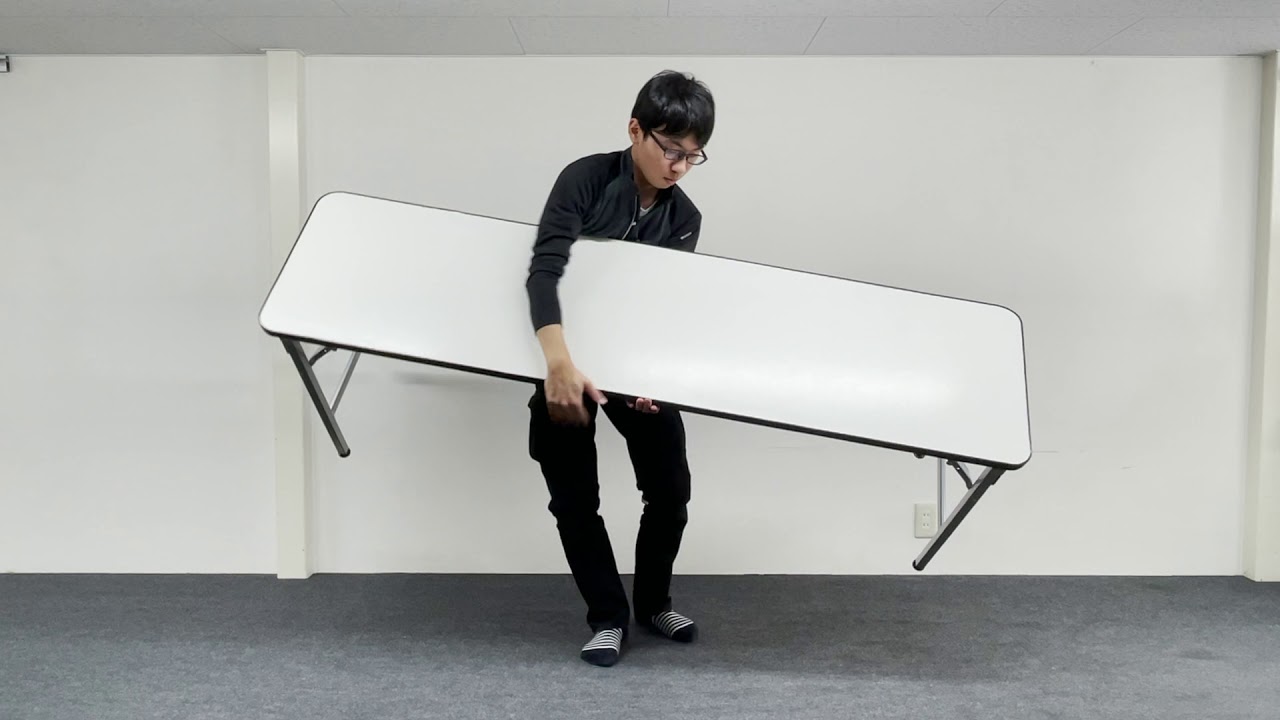取扱説明】超軽量テーブル - YouTube