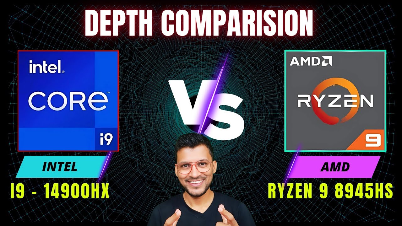 Intel Core i9 14th Gen Vs AMD Ryzen 9 8945HS - In Depth Comparison 🔥🔥 ...