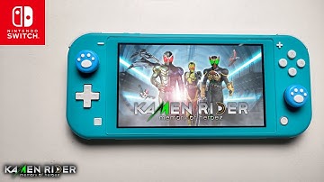 Kamen Rider: Memory of Heroez On Nintendo Switch Lite