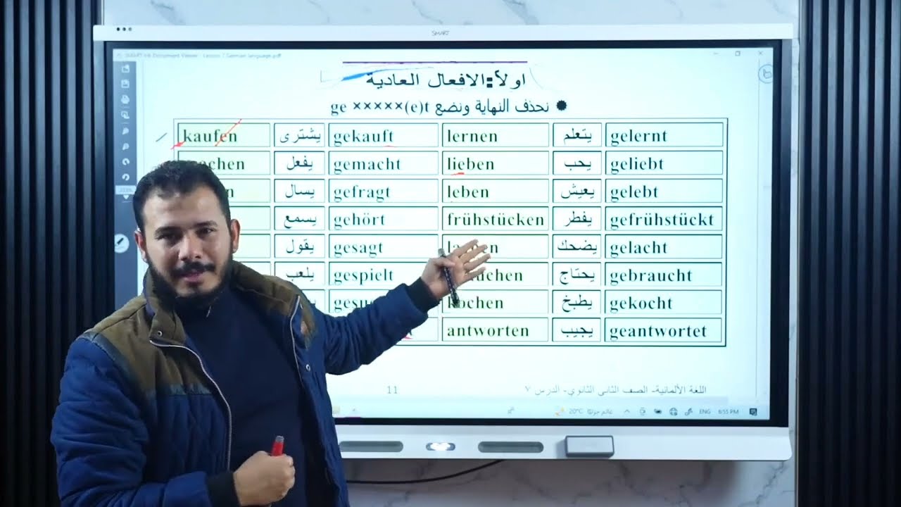 Grade 8 Das Perfekt teil