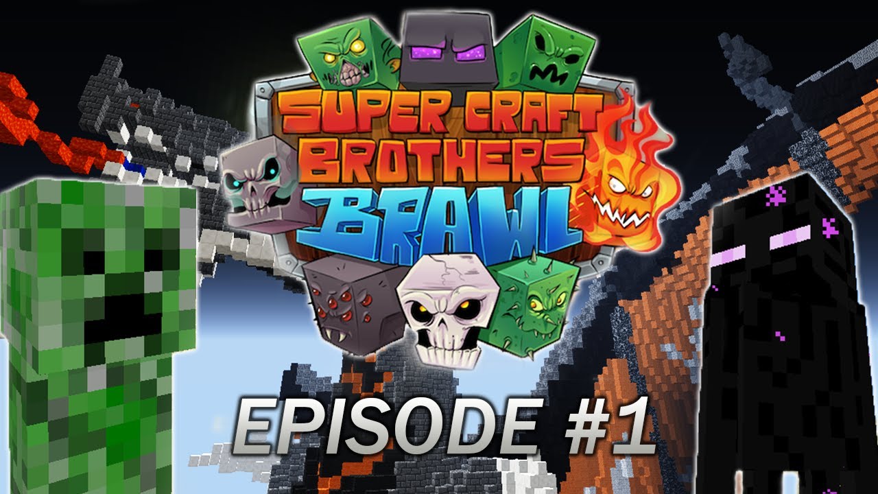 MineCraft SuperCraftBrawl Episode 1 - I'm A Noob!