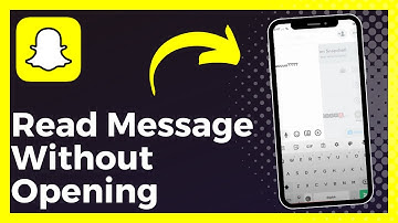 How To Read Snapchat Message Without Opening (Easy)