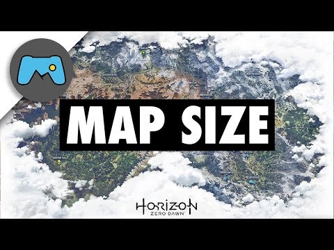 What is Horizon Zero Dawn&rsquo;s Map Size?