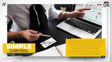 Minimal Parallax Corporate Presentation | After Effects Project Files - Videohive template