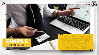 Minimal Parallax Corporate Presentation | After Effects Project Files - Videohive template