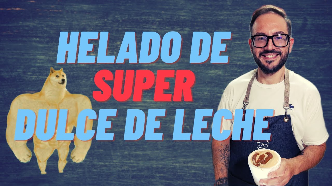 HELADO DE SUPER DULCE DE LECHE