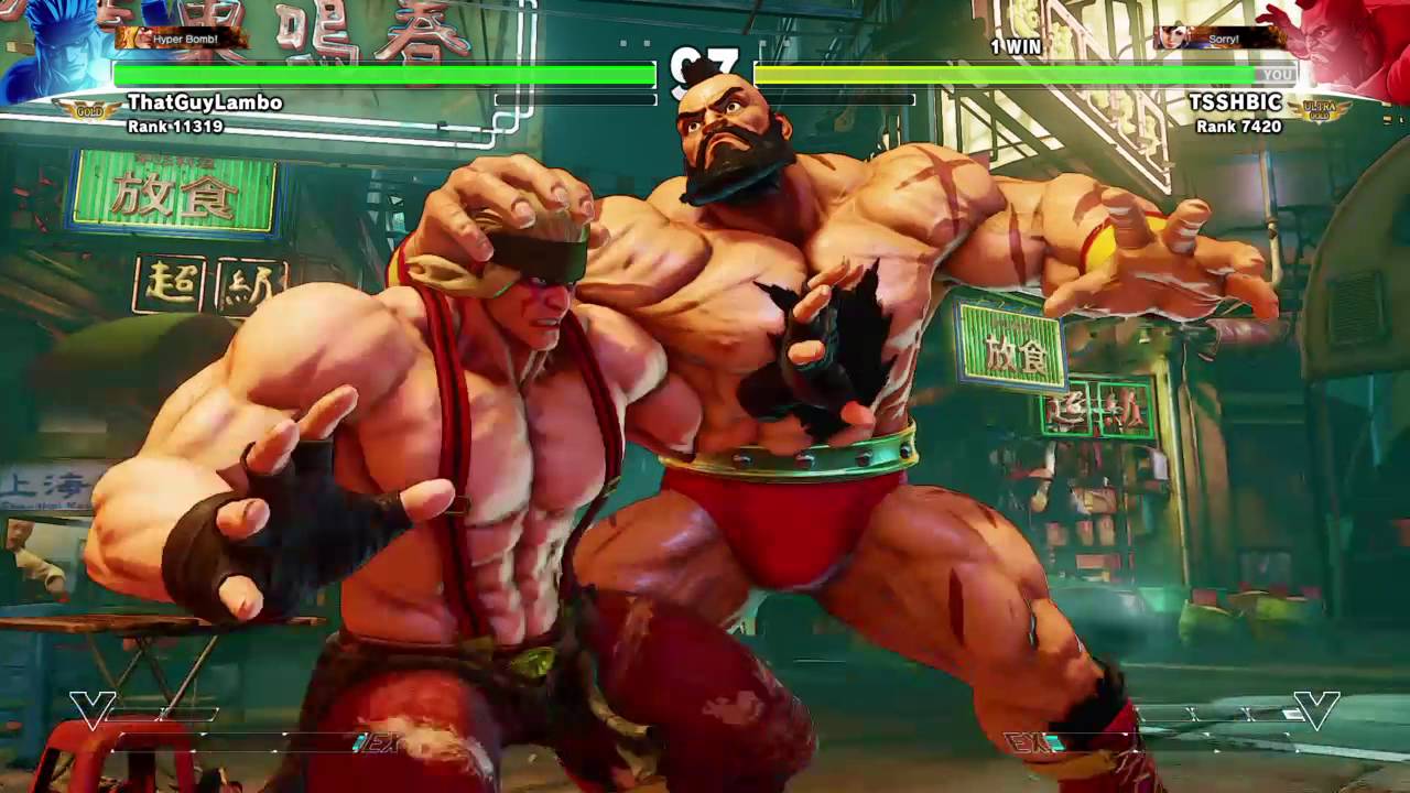 ALEX BR SEM HEXA! STREET FIGHTER V - ZANGIEF X ALEX 