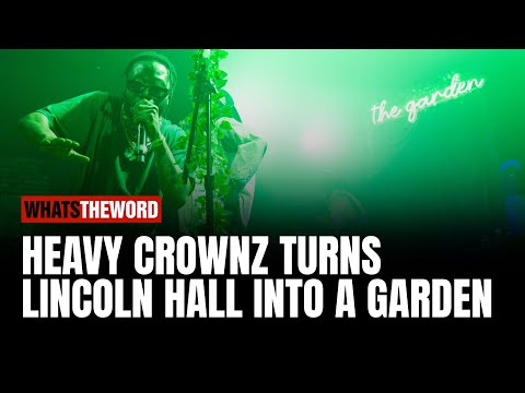 Heavy Crownz Planted A Seed At Lincoln Hall |VLOG