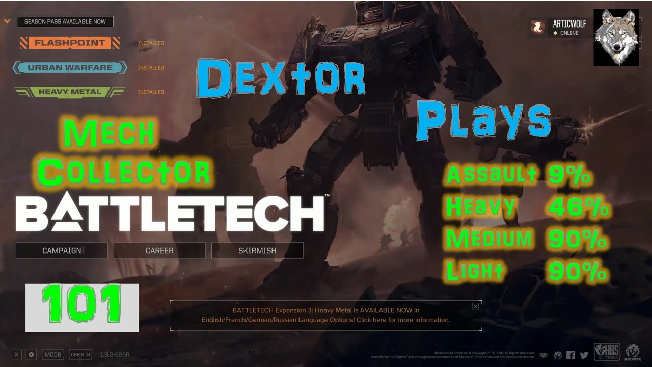 BattleTech Mech Collection 101 No Turrets All the Heat (Defend Base ...