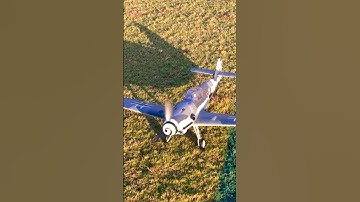 #rc Messerschmitt Bf109 rc warbird take off #rc #shorts