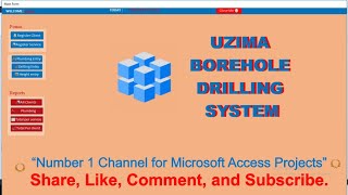 UZIMA BOREHOLE DRILLING SYSTEM | KCSE 2024 - SYSTEM DESIGN