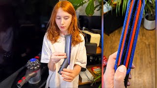 Dyson Carbon Fiber Soft Dusting Brush Unboxing Plus DEMO (Dyson Vacuum Tool)