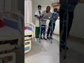 Hapa Ni Hospitali Ya Apollo India Madaktari Wakinifanyisha Mazoezi Ya Kutembea Asante Sana Mungu Hapa Ni Hospitali Ya Apollo India Madaktari Wakinifanyisha Mazoezi Ya Kutembea Asante Sana Mungu