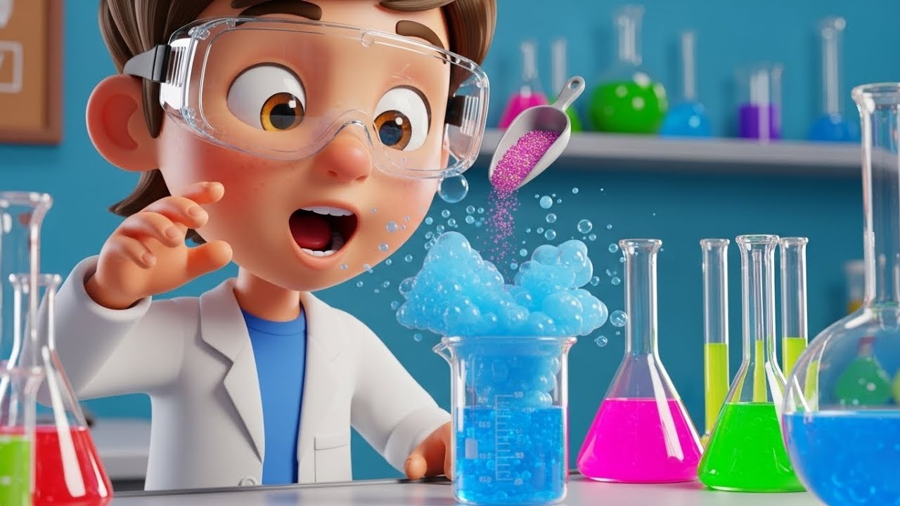 Little Scientist Lab Song for Kids | Science Song for Kids, Nursery Rhyme & Baby Songs 🧪🔬🎶