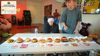 Lacy GUESS THE BURGER WHILE Blindfolded!