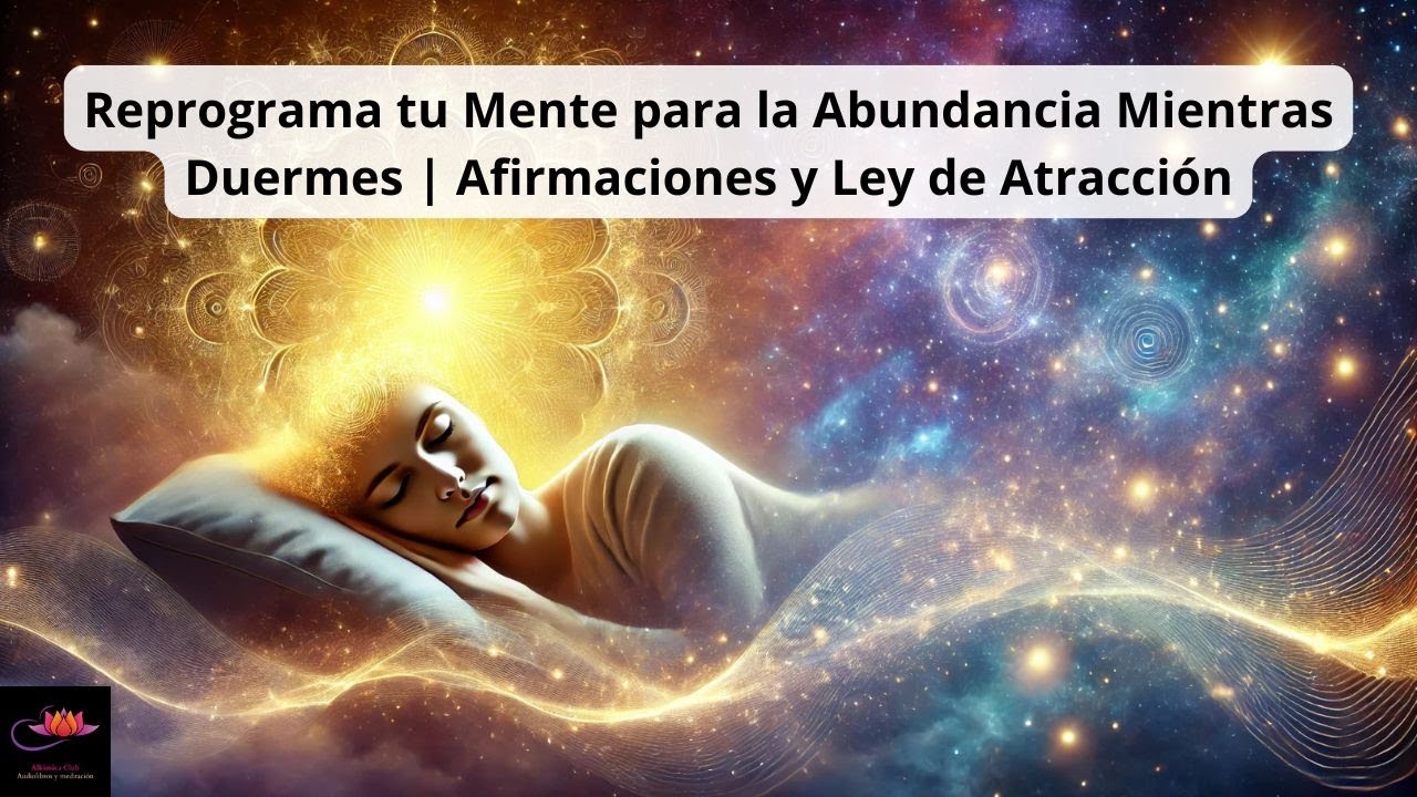 Reprograma tu Mente para la Abundancia Mientras Duermes | Afirmaciones ...