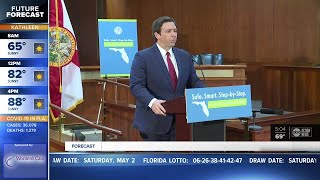 On monday, most of florida will enter phase 1 governor ron desantis'
plan to reopen the sunshine state.