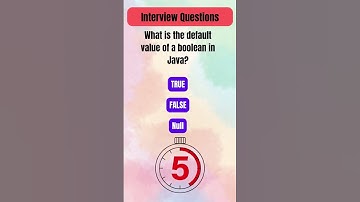 Java Interview Quiz: #7 Test Your Knowledge | 5-Second Challenge! 🚀 #interview #interviewquestions