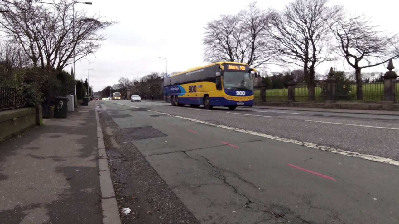 West Coates bus lane, evening rush hour - YouTube