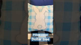 #dollartree #spring #pillowcover #bunny #easter #home #decor