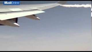 Passenger Films terrifying moment Airliner dumps 20 tunnes of fuel