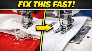 Why Is My Top Thread Bunching Underneath🧵😱Quick Solution