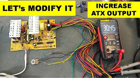 {636} Convert ATX PSU Into Variable Power Supply, Increase ATX Output Voltage