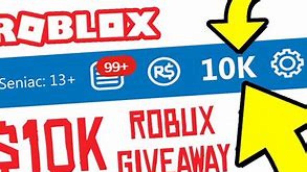 LAST CHANCE TO WIN $10,000 ROBUX! watch for instructions - YouTube
