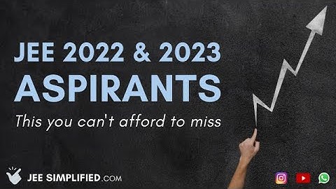 Highly Important Strategy for JEE 2022 & JEE 2023 Aspirants | This you can