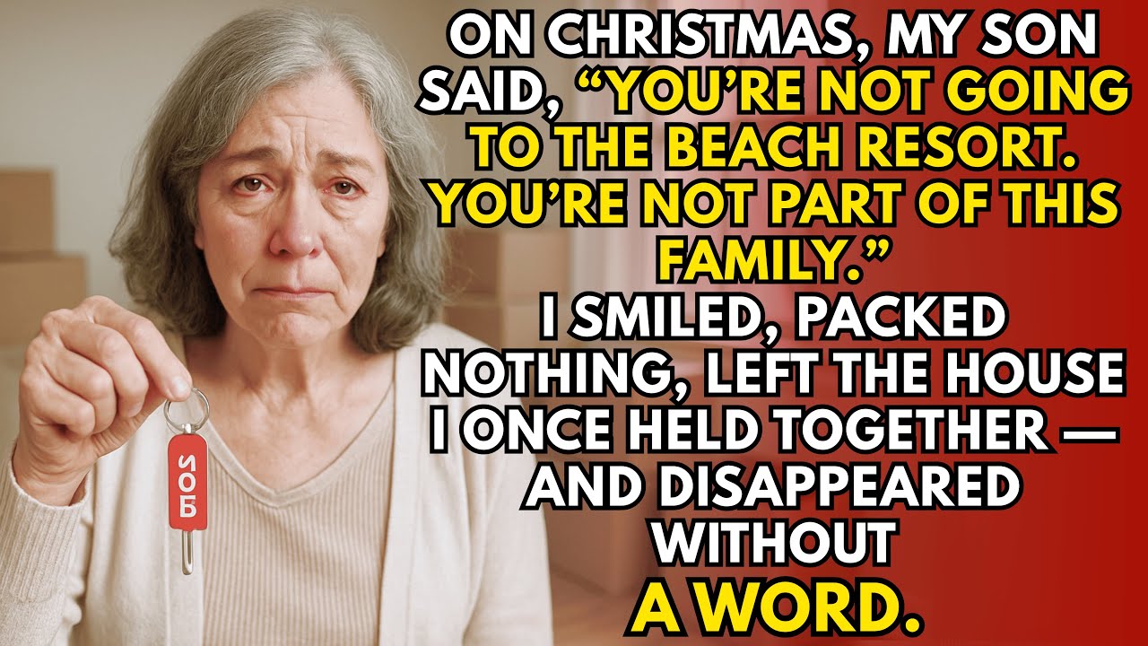 On Christmas, My Son Shouted, “You’re Not Going On The Beach Resort. You’re Not Part Of This Family!