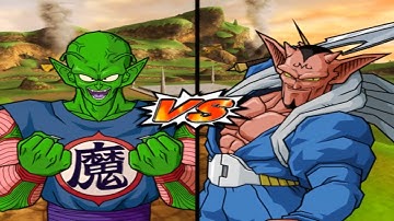 DBZ Budokai Tenkaichi 3 - Single Battle | Demon King Piccolo vs Demon King Dabura