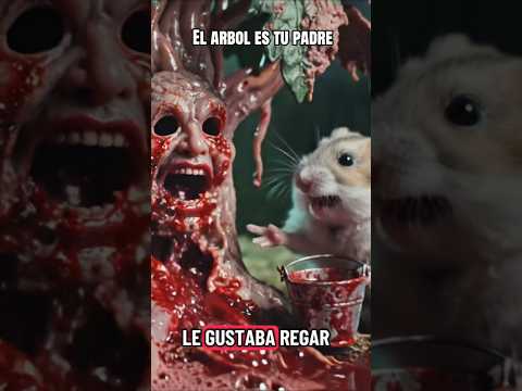 El arbol llora era tu padre #terrordebolsillo #humor #comedy #hamsters #memes #horror #árboles