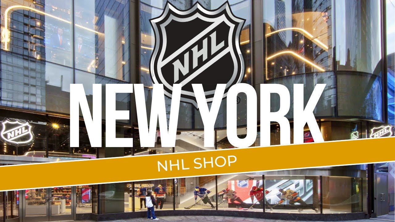 Inside NHL STORE New York City