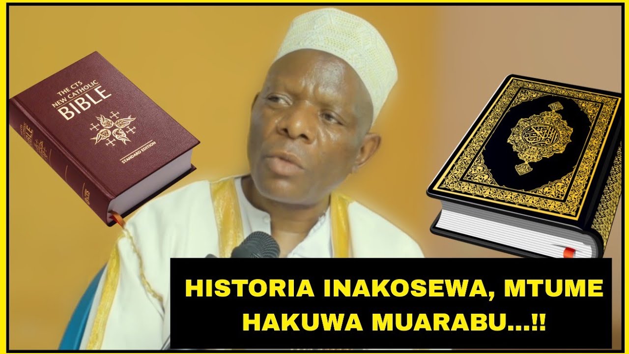 HISTORIA ILIYOFICHWA YA MTUME MOHAMMAD | ALISAIDIWA NA WAKRISTO | KUMBE HAKUWA MUARABU | na UST KADA