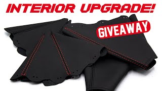 Redline Goods Shift Boot & E-Brake Boot Review Unboxing + GIVEAWAY 124 Spider Abarth | ND Miata
