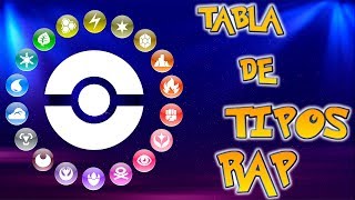 RAP DE LA TABLA DE TIPOS POKEMON | RAP DE POKEMON | CASG