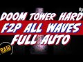 Doom tower HARD auto 95% w/ F2P friendly teams. You can do it! Raid Shadow Legends.