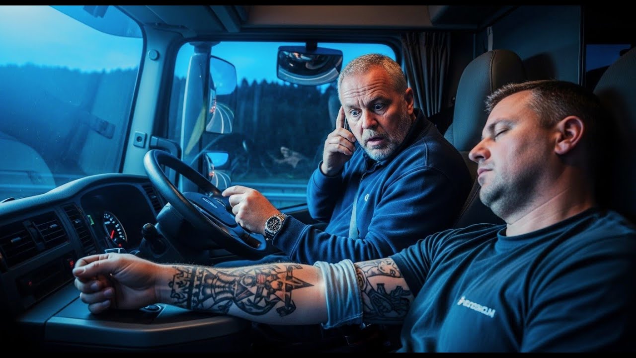 Vozač kamiona vidio tetovažu na uspavanom mehaničaru... I odmah pozvao policiju