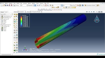 Abaqus tutorials - Natural Frequency of hollow cylinder