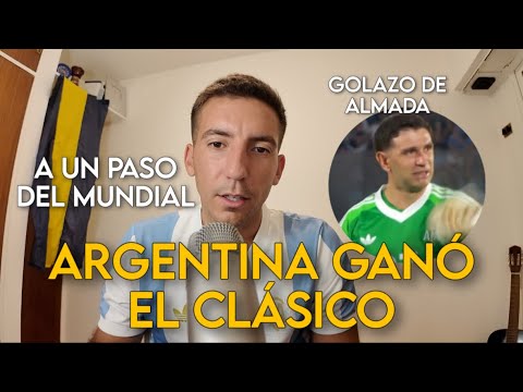 GANÓ EL CLÁSICO ARGENTINA 🇦🇷 NUESTRO ANÁLISIS. Argentina le gana a Brasil el martes y se clasifica?👇
