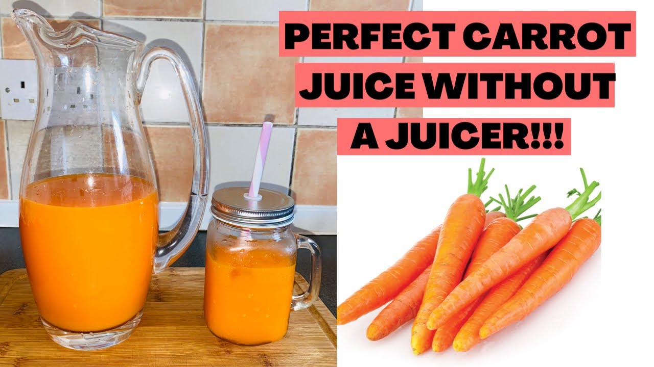 How to Juice Without a Juicer?