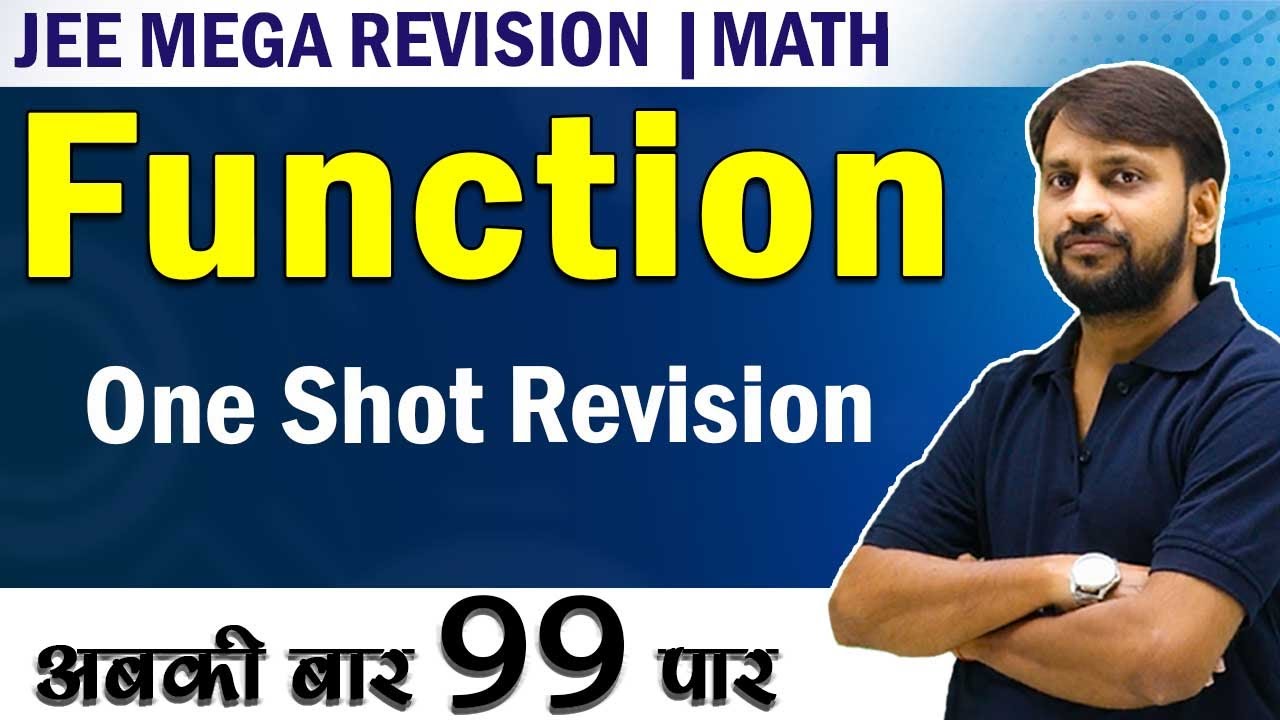 FUNCTIONS in One Shot - All Concepts Covered | JEE Main & Advanced ...