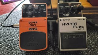 Boss FZ2 hyper fuzz Vs Behringer  SF300 super fuzz (is it worth the money?)