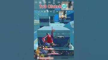1v3 Clutch🥶 #bgmi #newmode #gaming #pubgmobile #shorts
