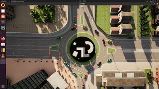 Roundabout Management Strategy - CARLA (Tesla Model 3)