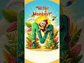 M for Monkey 🐵 | Monkey is Naughty | ABC Learning for Kids 👶🎶 #kidslearning #growth #shortsfeed